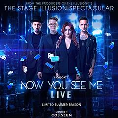 Now You See Me Live Tickets