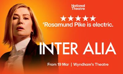 Inter Alia at Wyndhams Theatre - Discounted West End tickets
