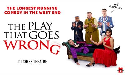 The Play That Goes Wrong at Duchess Theatre - Discounted West End tickets