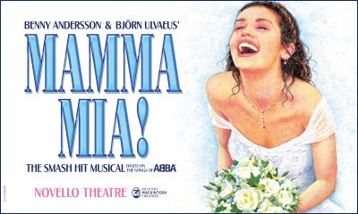 Mamma Mia  at Novello Theatre - Discounted West End tickets